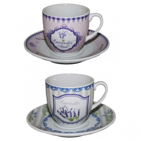 Lavender coffee cup 6 pieces Borella