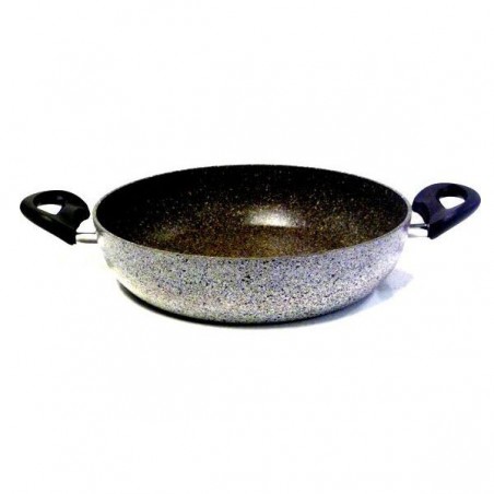 Pan with 2 handles cm 24 Cortina Granitium Ballarini