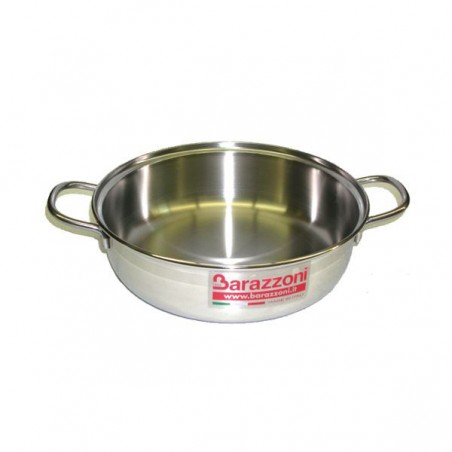 Bonita Barazzoni Stainless Steel Pan 2 Handles cm 22