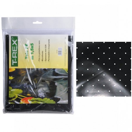 Feuille de paillage pe h 150 m 5 perforée Trex 07688