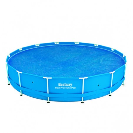 Serviette de piscine thermique ronde Frame 549 Bestway BW58173