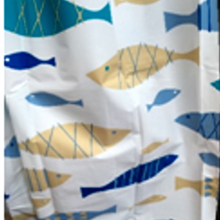 Peva Shower Curtain 120X200 Fishes Aglaia 09236