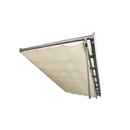 Tenda ombreggiante per tettoia TT 3030 AL – 285x305 cm – Tessuto ecrù regolabile anti-UV – TT3030RT Foresta