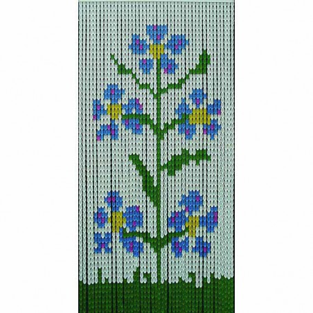 PVC Flowers Plate Curtain 120X230 F 44 Vette 01048