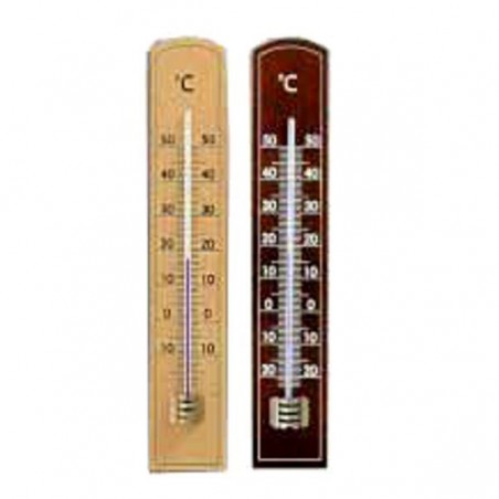Dark Wood Thermometer Eco 101016 Moller