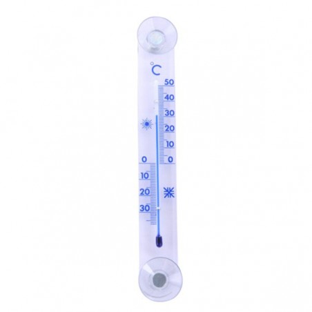 Thermomètre en plastique pour fenêtre 102062 Moller