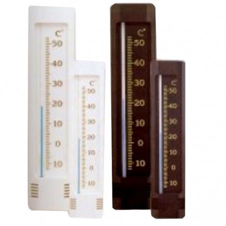 Thermomètre Plastique Lux Noir 101801 Moller