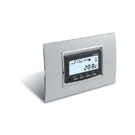 Thermostat numérique encastré Perry Moon