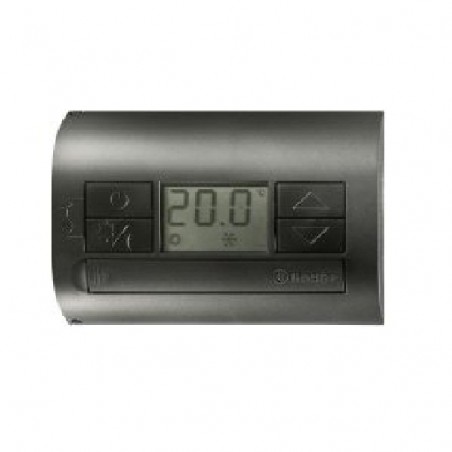 Finder Thermostat Mural Numérique 1T Noir