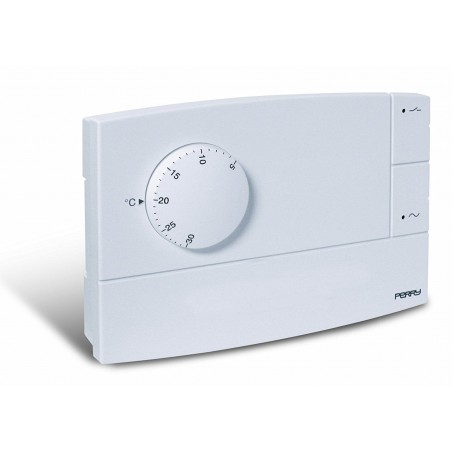 Perry Zefiro Thermostat mural blanc