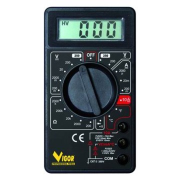 Vigor Sirio 250 Volt Digital Testers