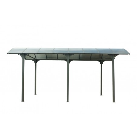 Carport Arrondi - Aluminium et Polycarbonate