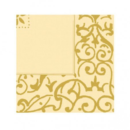 Serviette en papier 33 3V Party Gold 20 pièces Bibo