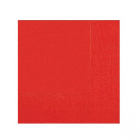 Serviette rouge Festacolor pcs. 40 bibos