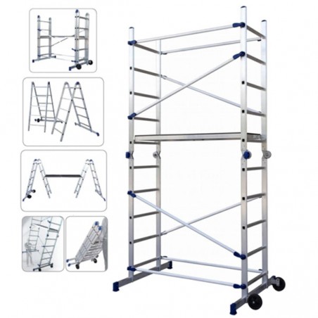 Pinna aluminum scaffolding h 159/310 Facal