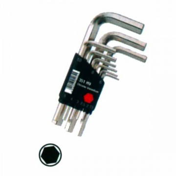 Allen keys 1.5/10 pcs. 9 351H9 Wiha