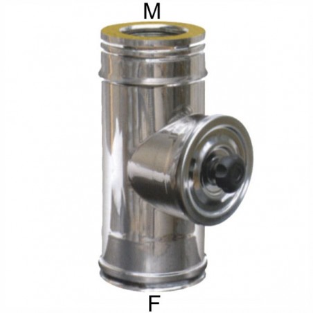 Stainless Steel Pipe 10/15X27 Dp Maral Inspection Door