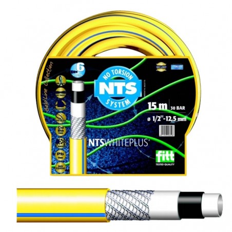 Nts White Plus hose 3/4" m 50 Fitt