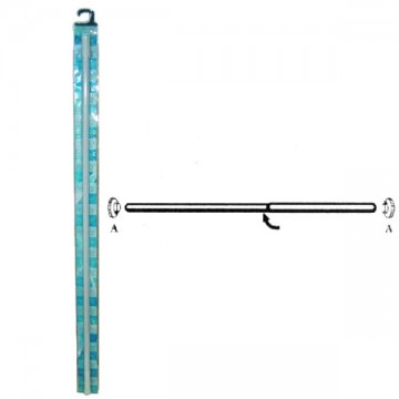 Shower Curtain Tube 110/200 Extensions. Aglaia 02623