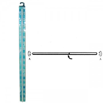 Shower Curtain Tube 70/120 Extens. Aglaia 02622