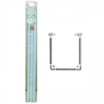 Shower Curtain Tube 80+ 80+ 80 Aglaia 02617