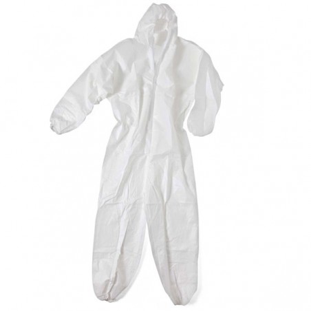 White Polypropylene Coverall XXL Cl 3 Protexio 07504