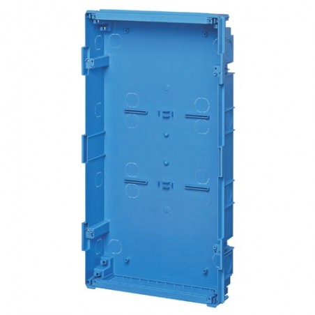 V53336 Flush-mounting box for 36M light blue aesthetic switchboard