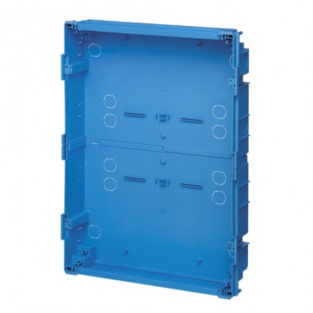V53354 Flush-mounting box for 54M light blue aesthetic switchboard