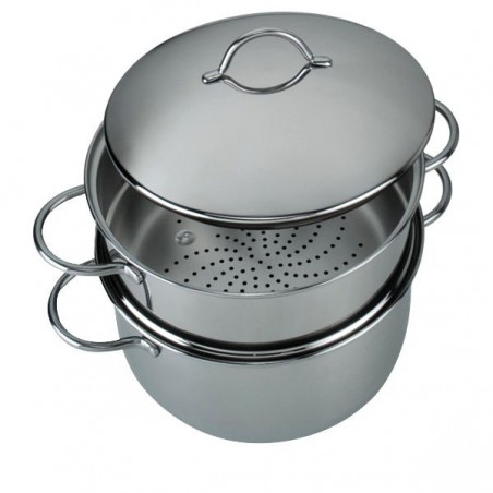 Stainless steel steamer 18/10 cm 20 Barazzoni