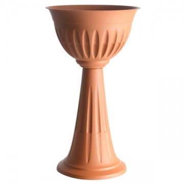 Vase Alba Chalice Column Earthenware 43 h 74.5 Bama