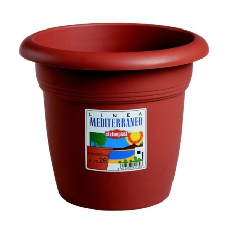 Vaso Med Tondo Coccio 24 h 19,5 Stefanpl