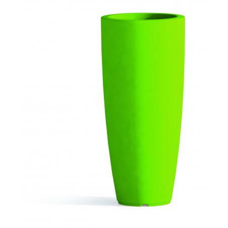 Vaso in Polimero Monacis Stilo Round Top Verde - Ø 40 cm. - h 90 cm.