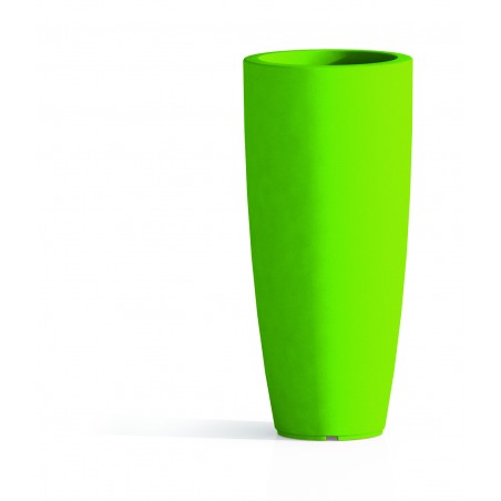 Vaso in Polimero Monacis Stilo Round Verde - Ø 33 cm. - h 70 cm.