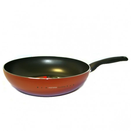 Wok 1 Handle cm 28 Zecchino Moneta