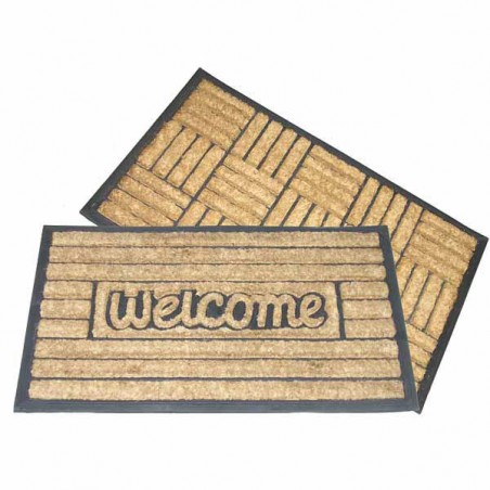 Doormat Bombay Rubber/Coconut 45X75 Ladydoc 03825