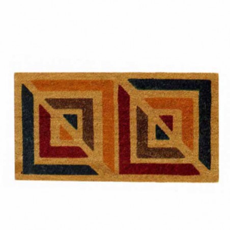 Calcutta Coconut/Pvc doormat 40X 80 Ladydoc 03829