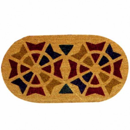 Doormat Calcutta Coconut/Pvc Ov.40X 75 Ladydoc 03832