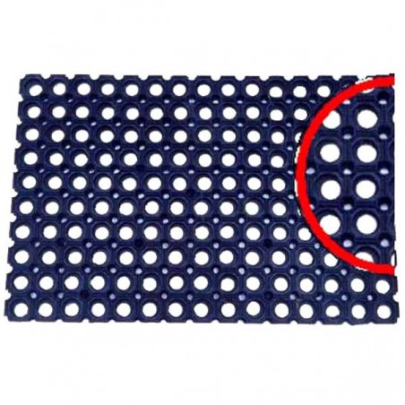 Modular rubber doormat 100X150 Ladydoc 05693