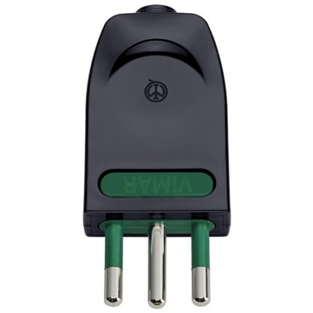 00203 Plug 2P+T10A Adjustable S11-Spb11 Black