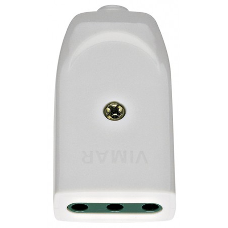00221.B Sicury mobile socket 2P+E 10A P11 Axial White