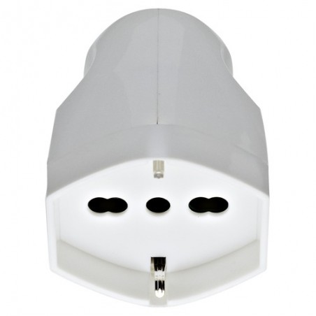 00225.B Universal 2P+E 16 a 250 V~ Sicury mobile socket White