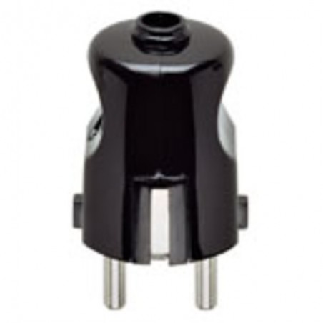 00231 Plug 2P+E 16A S31 Black