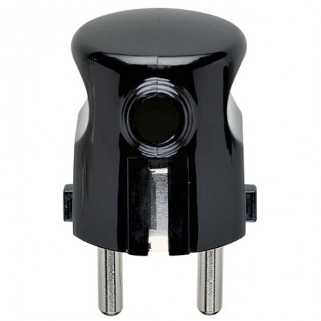 00241 2P+E 16A S31 plug 90° cable outlet Black