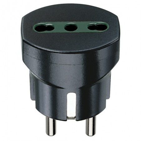 00301 Adaptateur Allemand/Français+P17/11 Noir