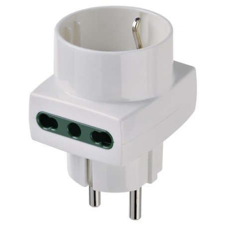 00325.B Mult. adapter S31+2P17/11+P30 White