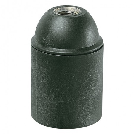 02101 Lampholder E27 Fitting M10X1 Black