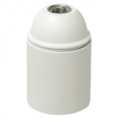 02101.B Lampholder E27 Fitting M10X1 White