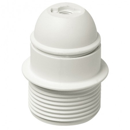 02104.S.B Lamp holder E27 Cpfil Cm/Pfil. White