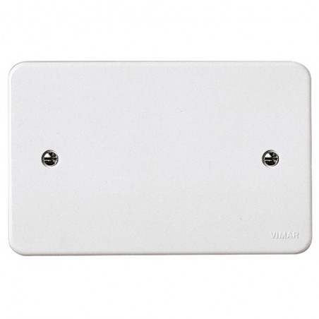 02653 Rectangular Lid with Screws 3 White Modules