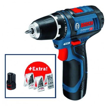 Bosch Gsr 12V-15 Li+39 Acc 0615990Gb0 screwdriver